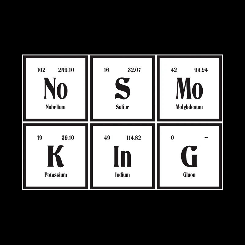 Interdiction de fumer - Tableau périodique des éléments