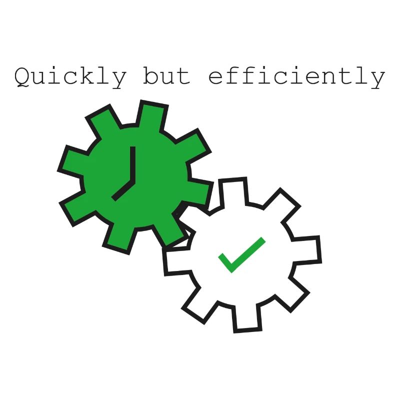 Quickly But Efficiently