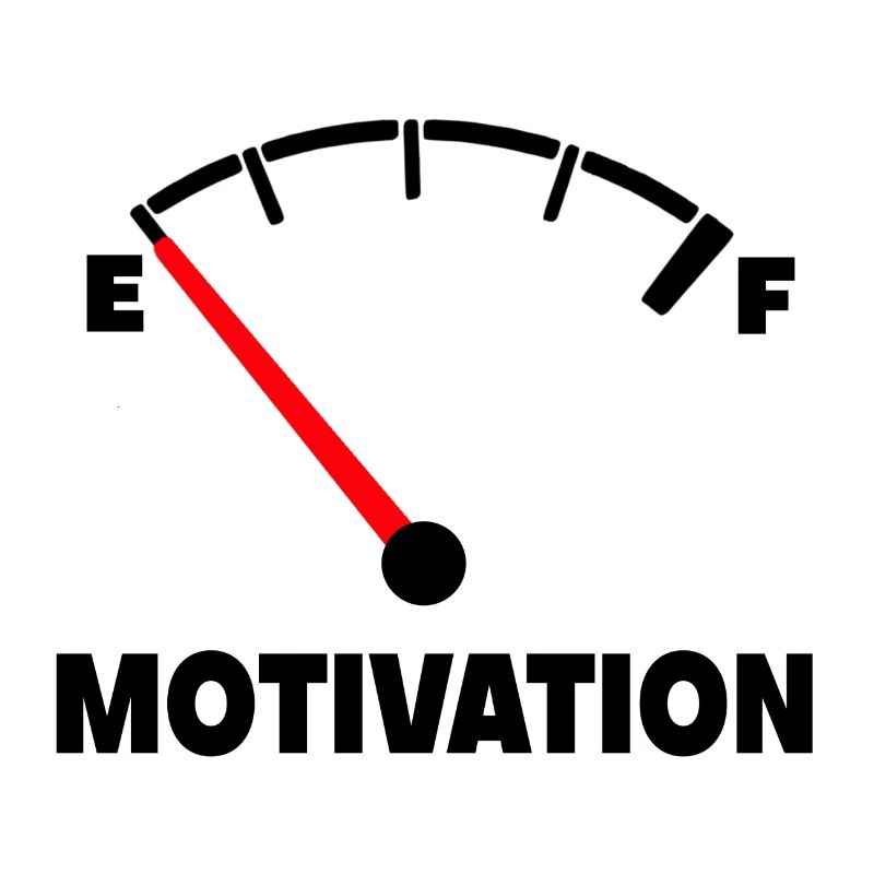 Die Motivation ist bei Null. Nachfüllen so *