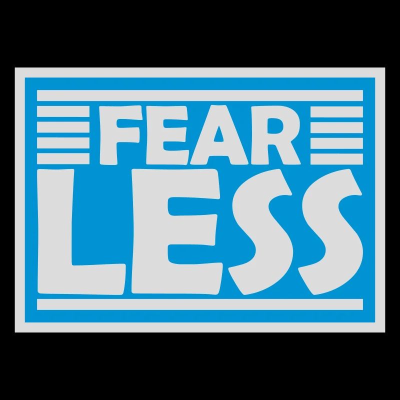 fearless Text Quote Design