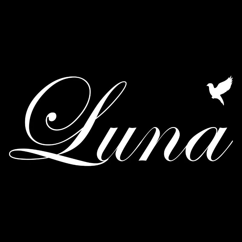 Luna beau nom Blanc