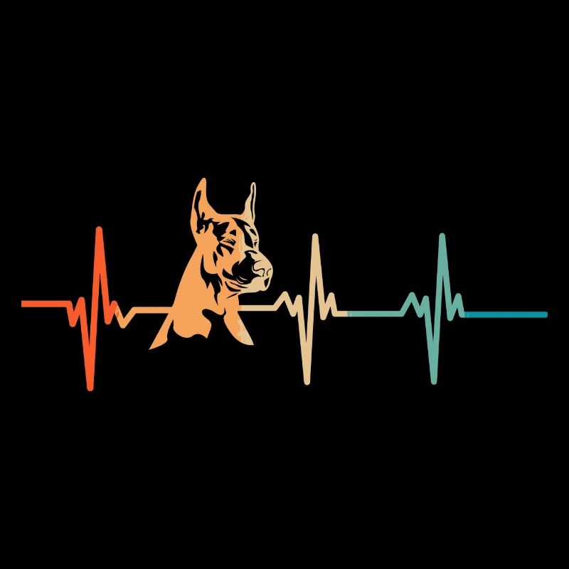 Herzschlag des Dobermanns