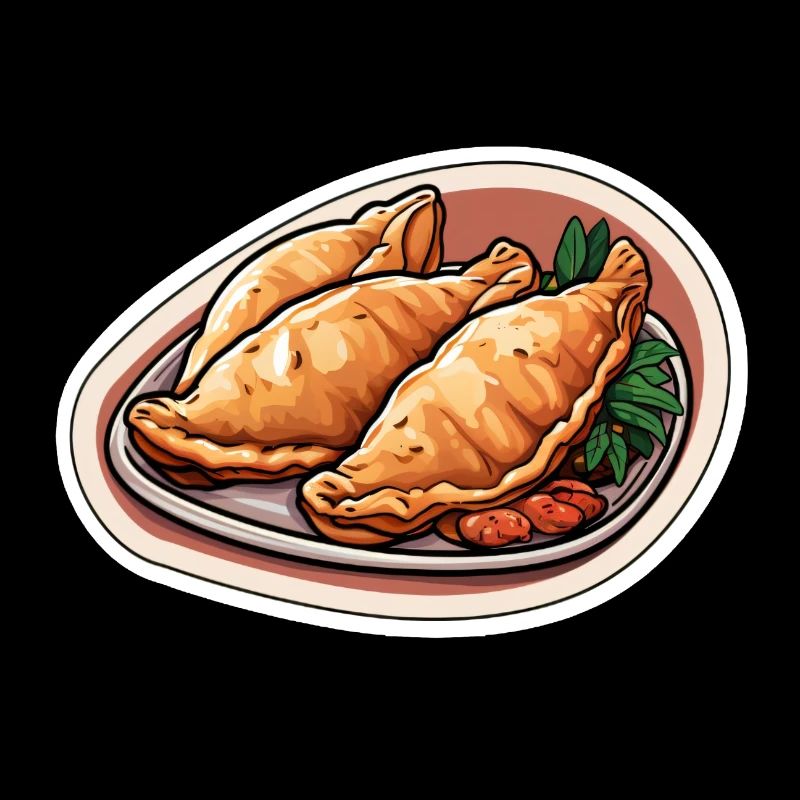 Empanadas three dumplings