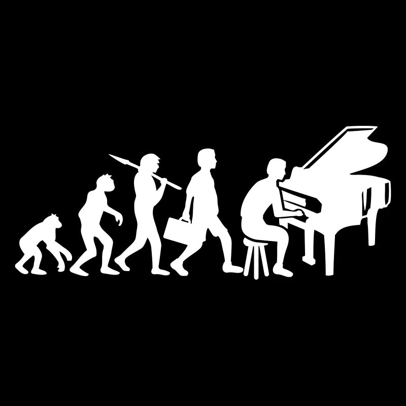 Evolution Piano Instrument Keys Playing Music