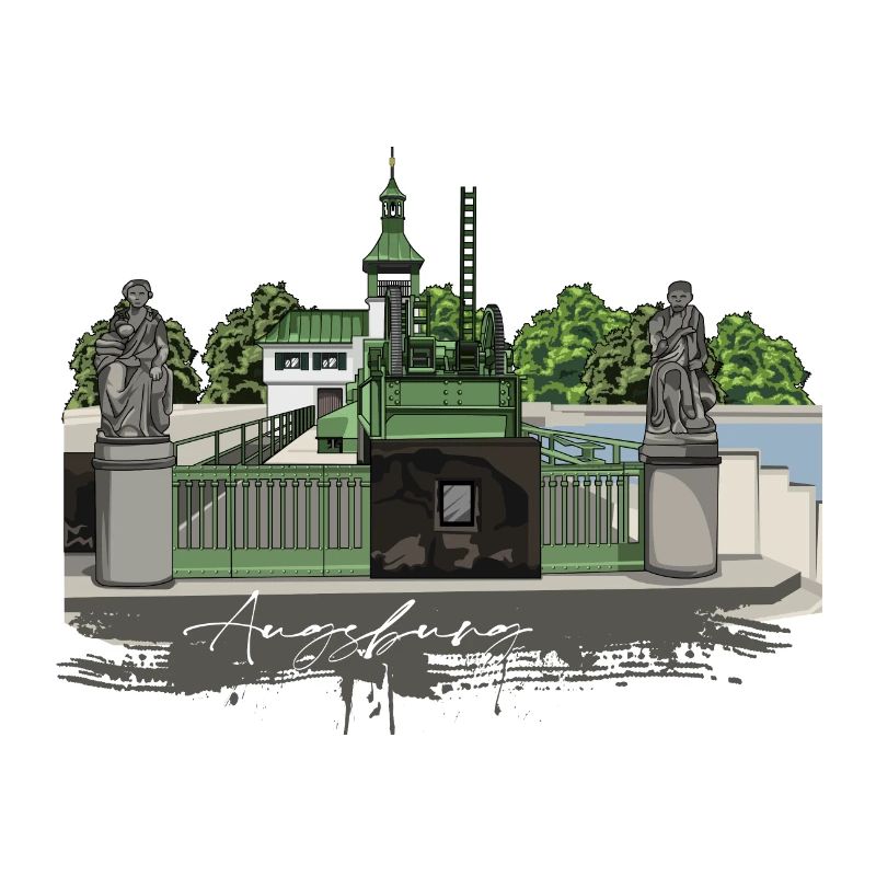 High Indulgence // High Customs // Augsburg // Illustration