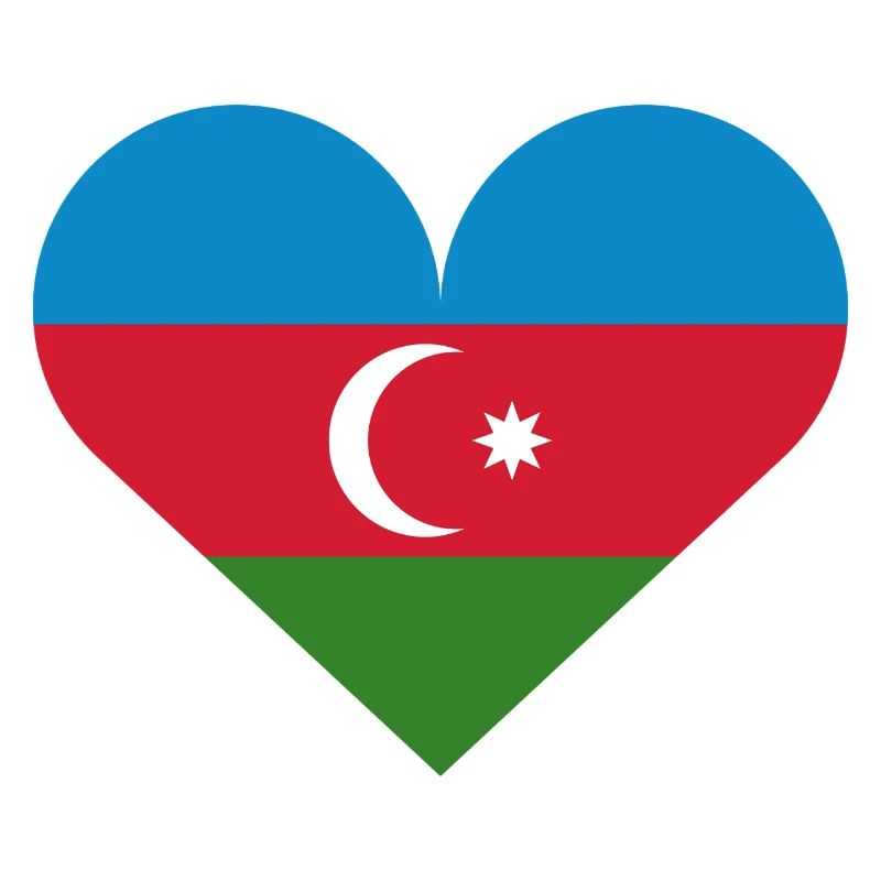 Drapeau du cœur de l’Azerbaïdjan