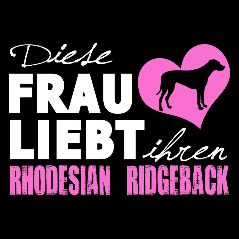 Rhodesian Ridgeback - Frau liebt