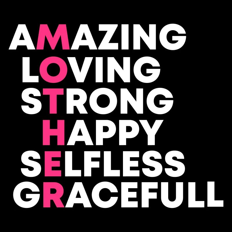 Muttertag. Murmeln. Mama. Mumie. Geschenk