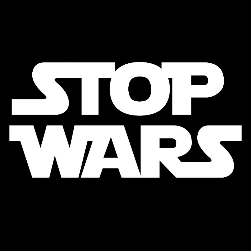 Stop Wars (blanc)