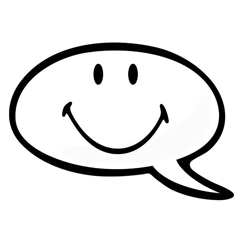 Smiley Speech Bubble