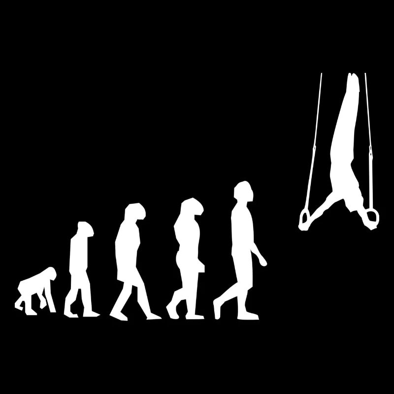 Anneaux de gymnastique évolution