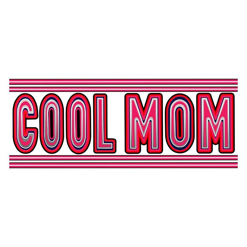 Cool Mom Magenta Mütze - Valentinstag, Muttertag