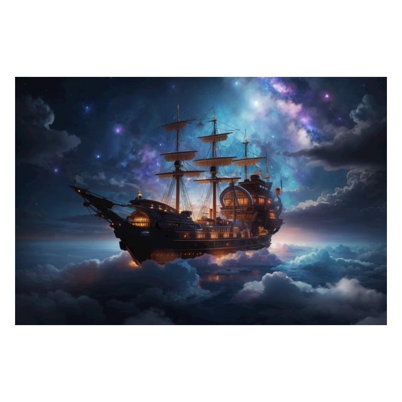 Dreamlike Cloud Ship