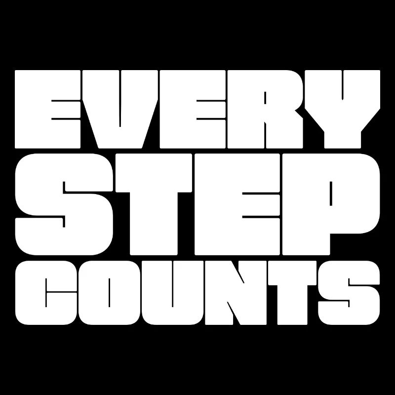 Every step counts