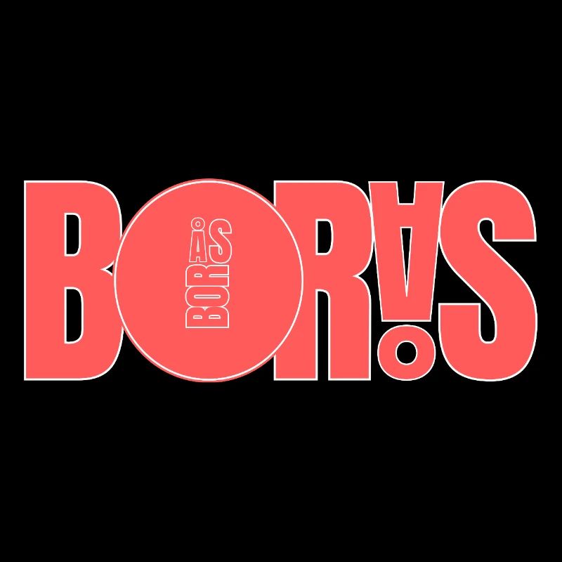 Bor ÅS - Red print