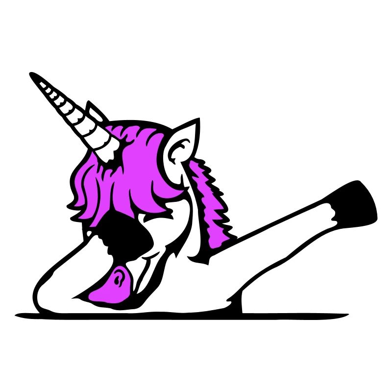 Unicorn Dabbing Dab Dance Party Pose Gesture Funny
