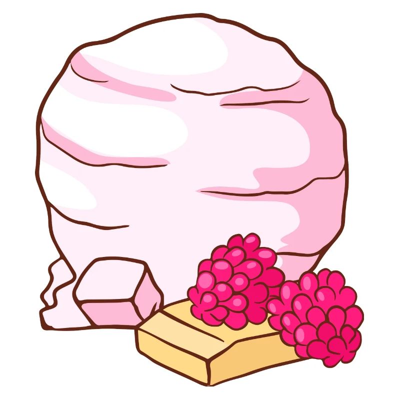 Crème glacée à la framboise crème glacée crème glacée crème glacée