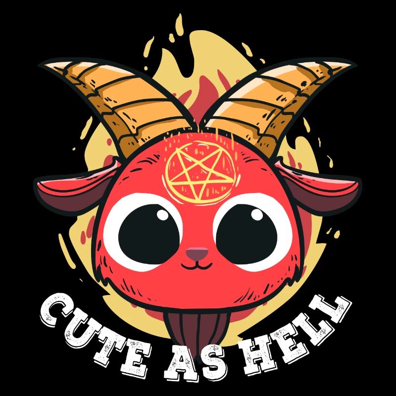 Baphomet Pentagram Geschenk für einen