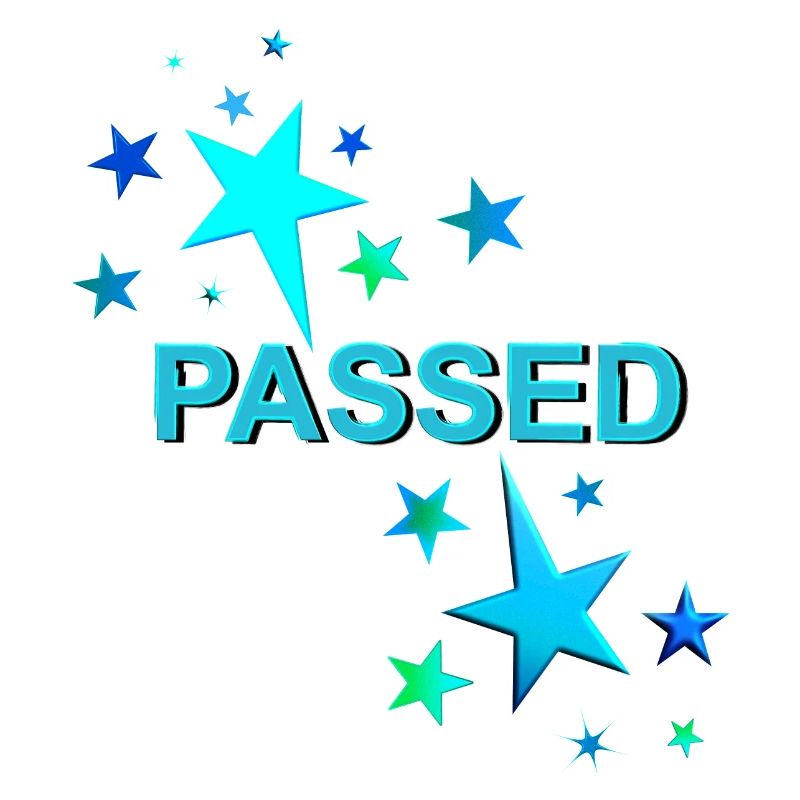 Driver's license passed training passed lobes