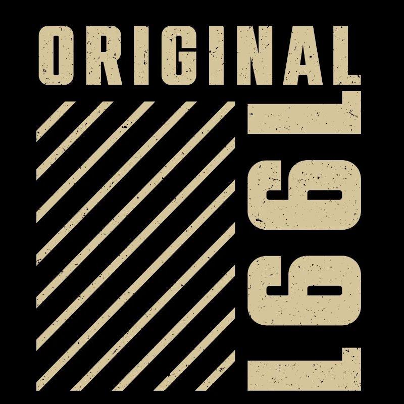 Original 1991 Authentic 1991 Vintage Bursdag