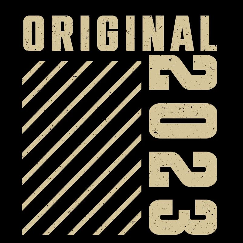 Original 2023 Authentic 2023 Vintage Bursdag