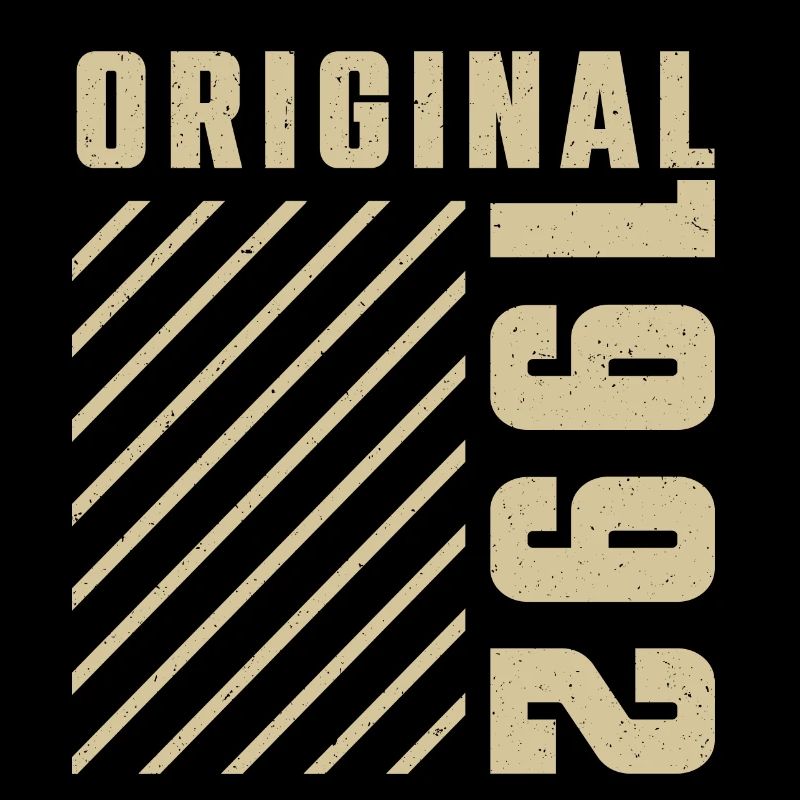 Original 1992 Authentic 1992 Vintage Bursdag