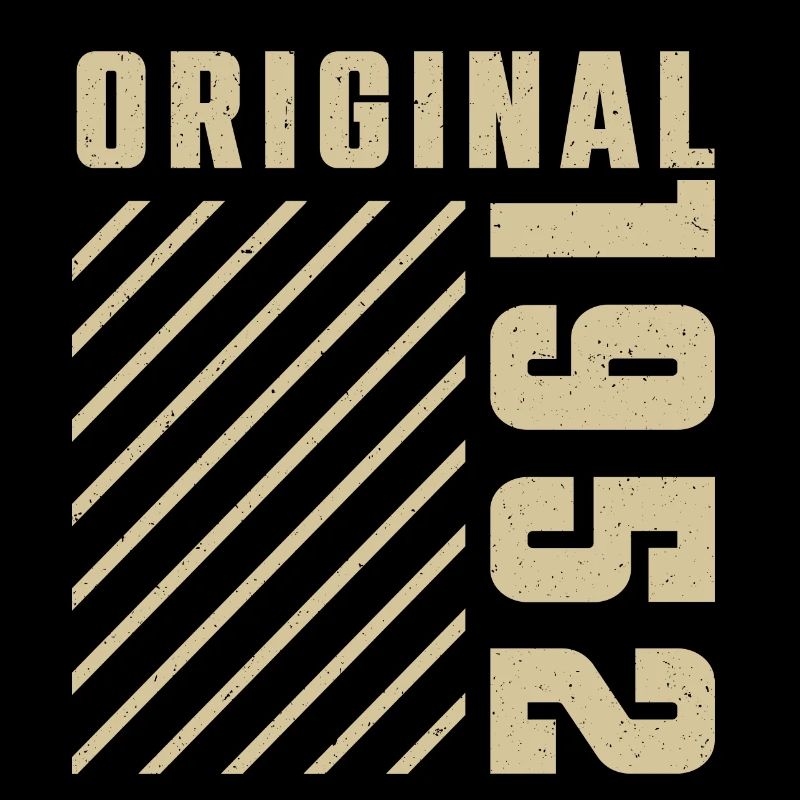 Original 1952 Authentic 1952 Vintage Bursdag