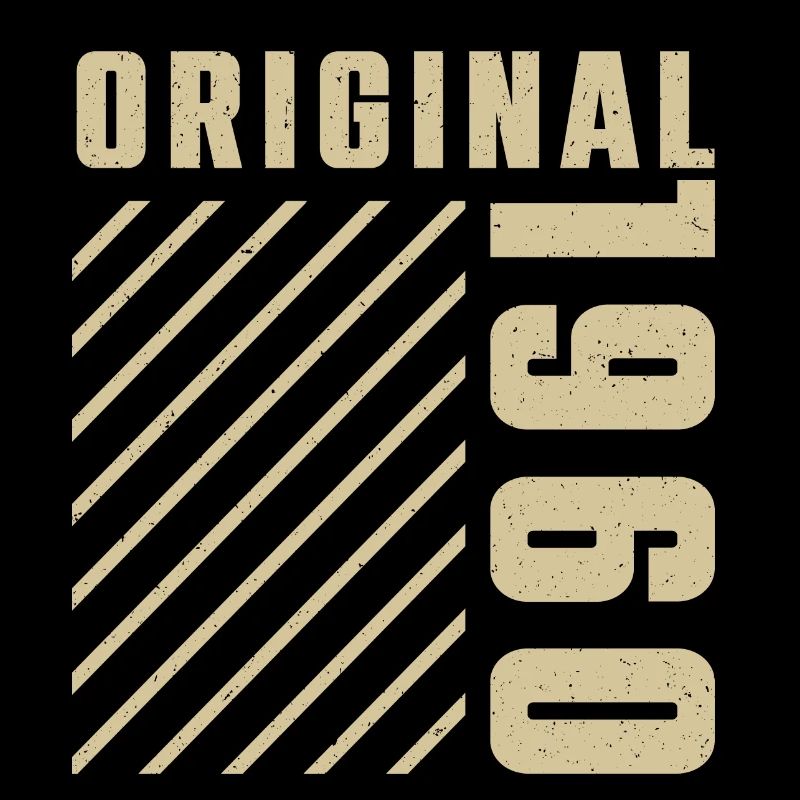 Original 1960 Authentic 1960 Vintage Bursdag