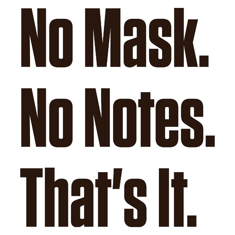 Pas de masque Pas de notes Orgueil neurodivergent