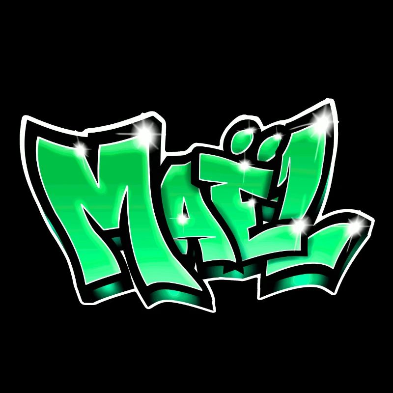 Graffiti Name Maël