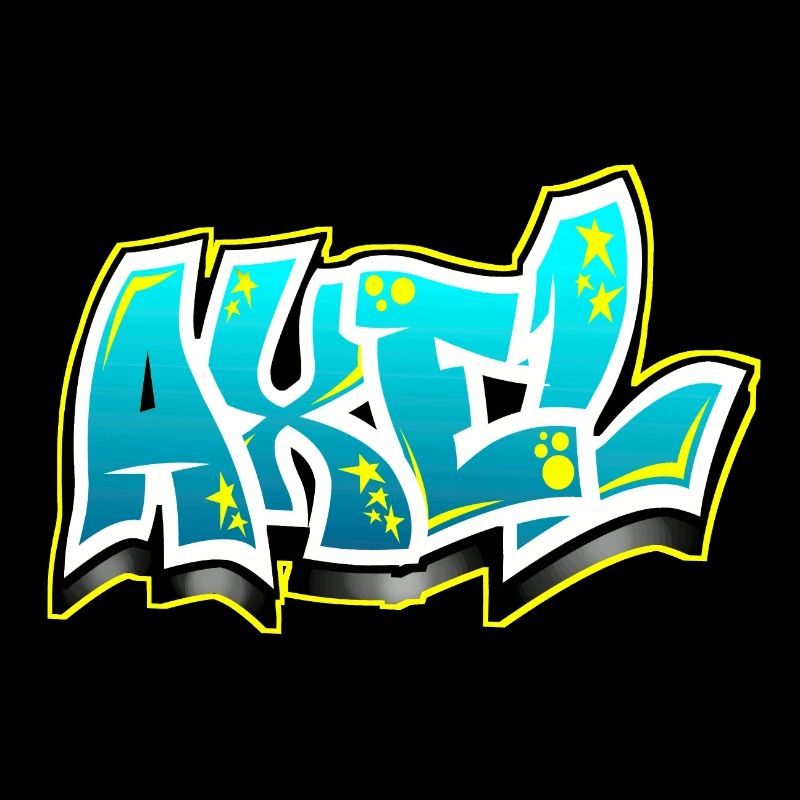 Graffiti Name Axel