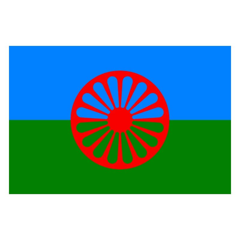 Drapeau du peuple rom
