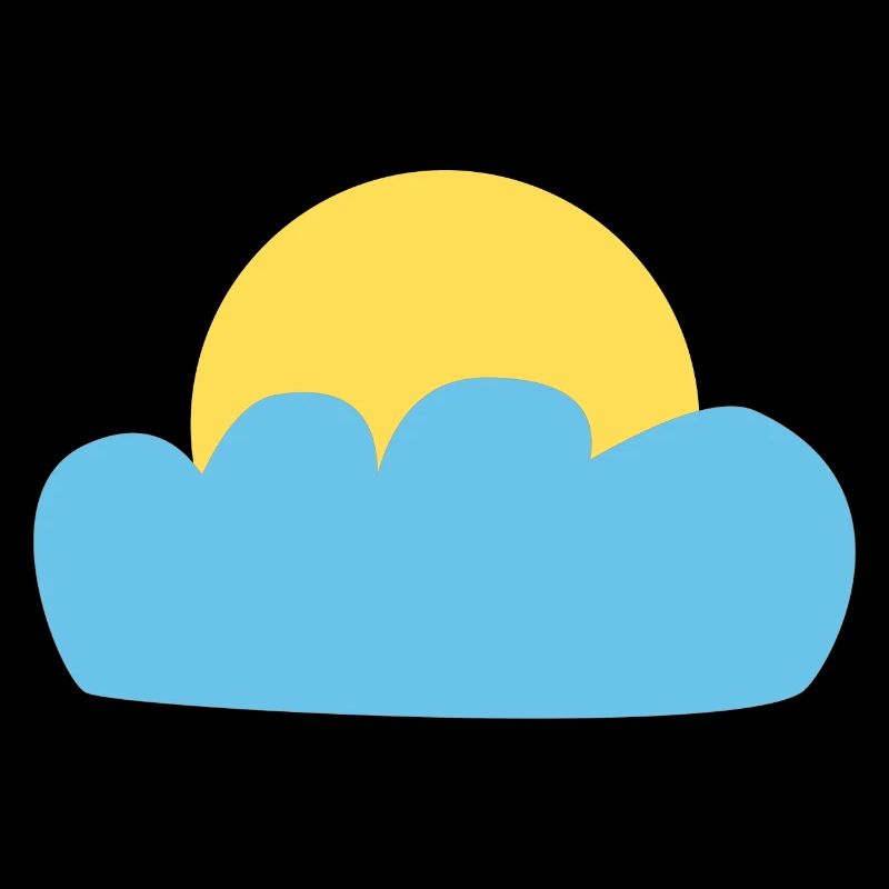 sun and cloud