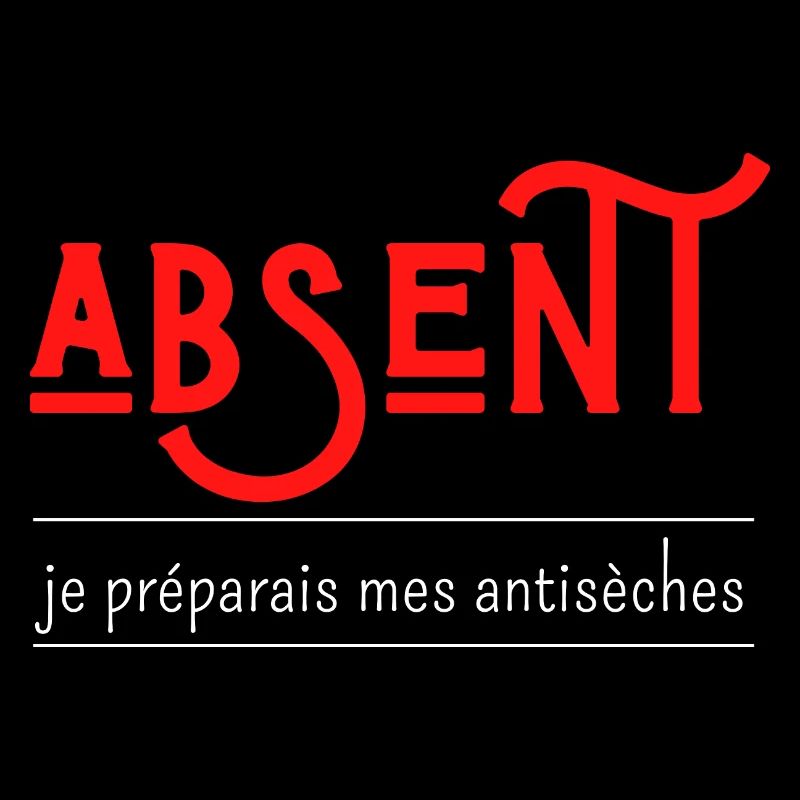 absent je préparais mes antisèches