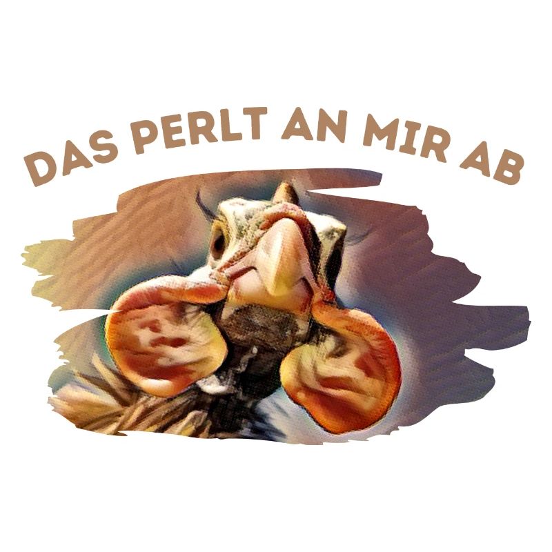 Das perlt an mir ab - Perlhuhn