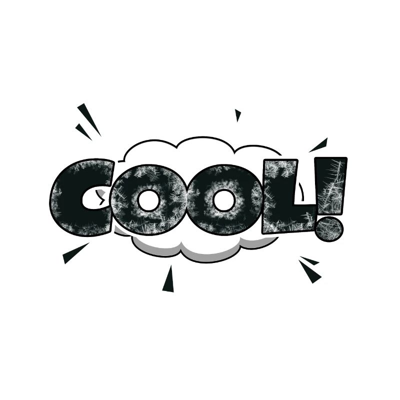 cool Comic Style Bubble Graffiti Lettering