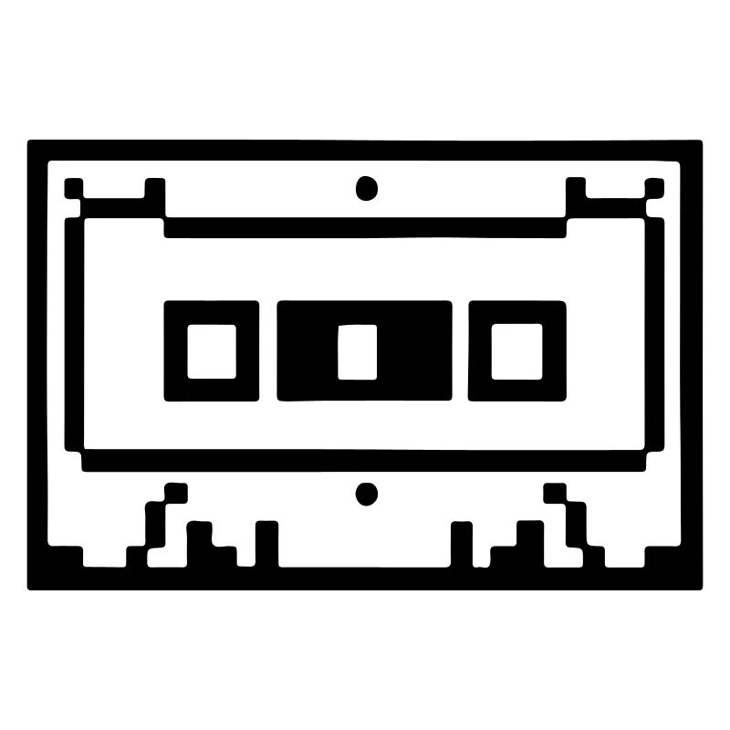 Cassette Idée cadeau rétro pixélisée