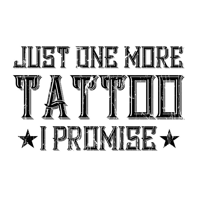 Drôle de tatouage Slogan Slogan Devise