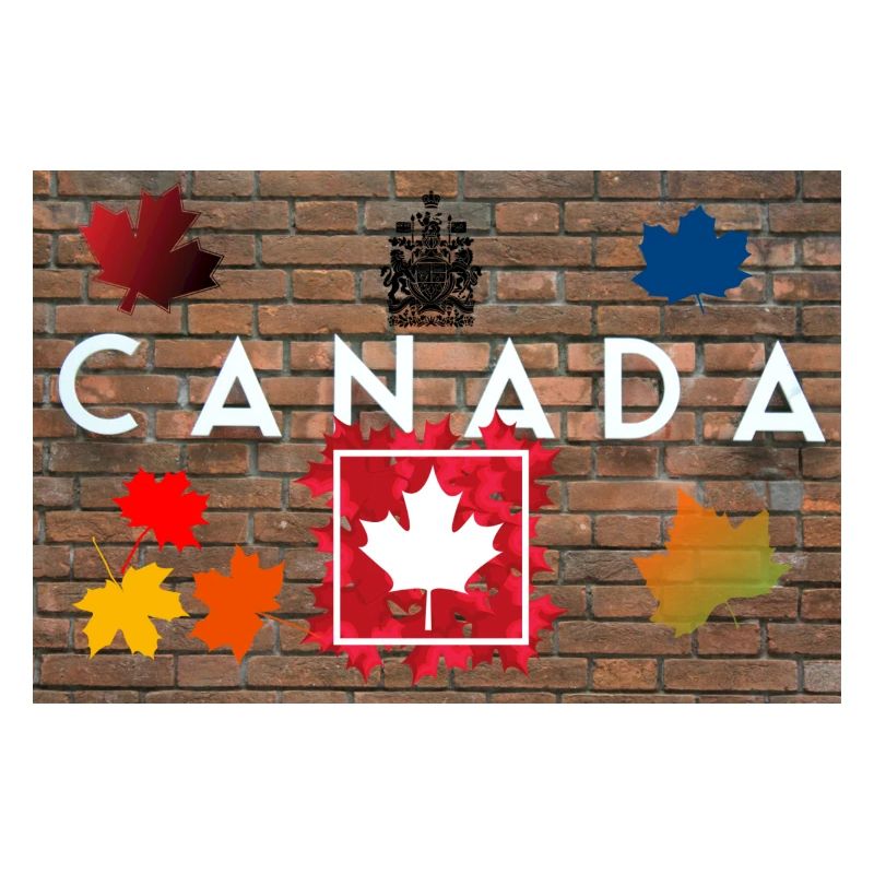Canada, maple leaf.