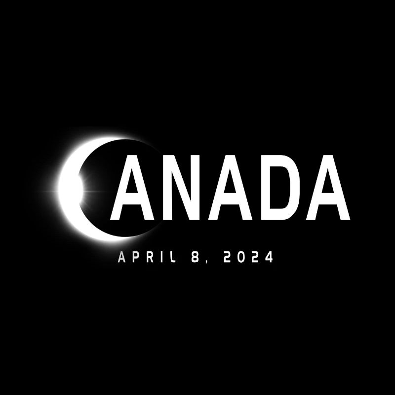 Canada 2024 Eclipse Souvenir 8 avril 2024