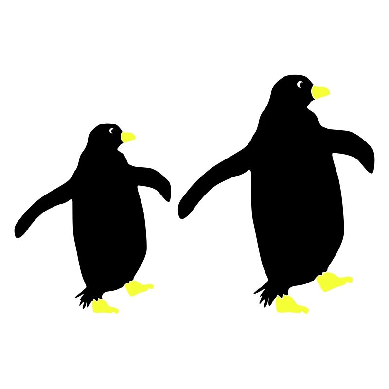 Penguin Silhouette 2