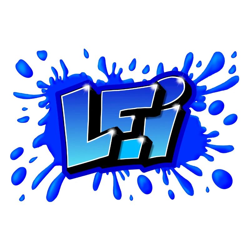 GRAFFITI FIRST NAME LEI PRINTABLE