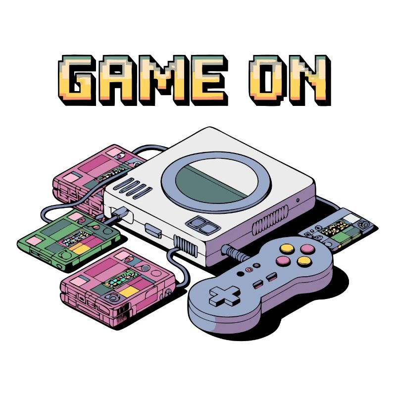 Conception de console de jeu rétro