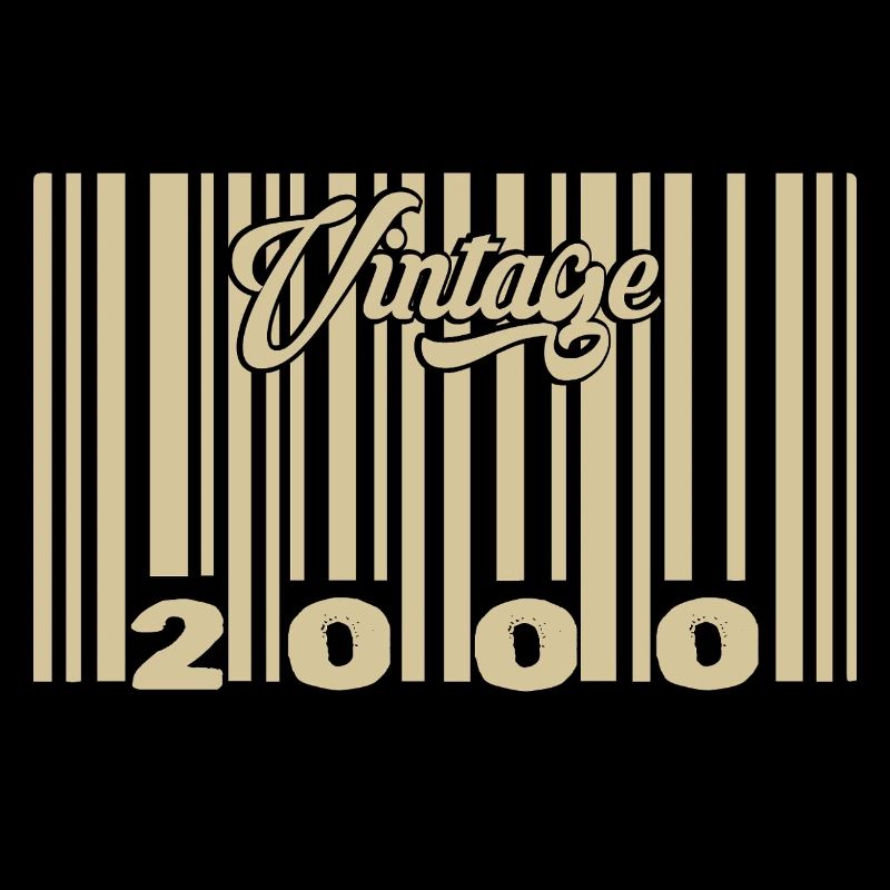 Vintage 2000 Barcode 2000: Year 2025.