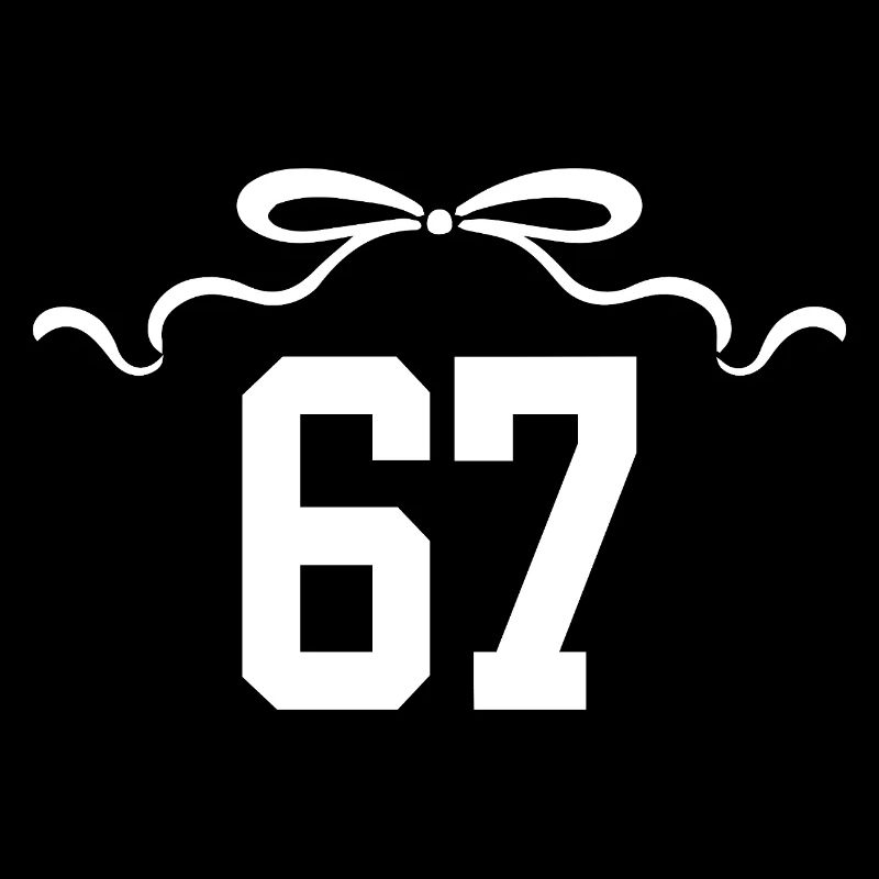 Number 67 Knot - 67th Anniversary