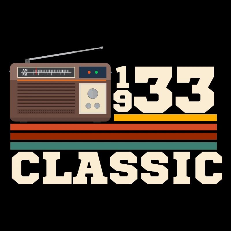 Anniversary 1933 retro classic