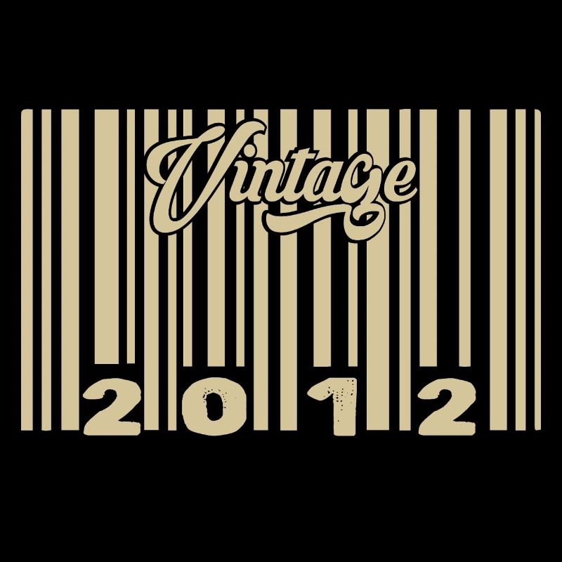 vintage 2012 Barcode 2012: Year 2025.