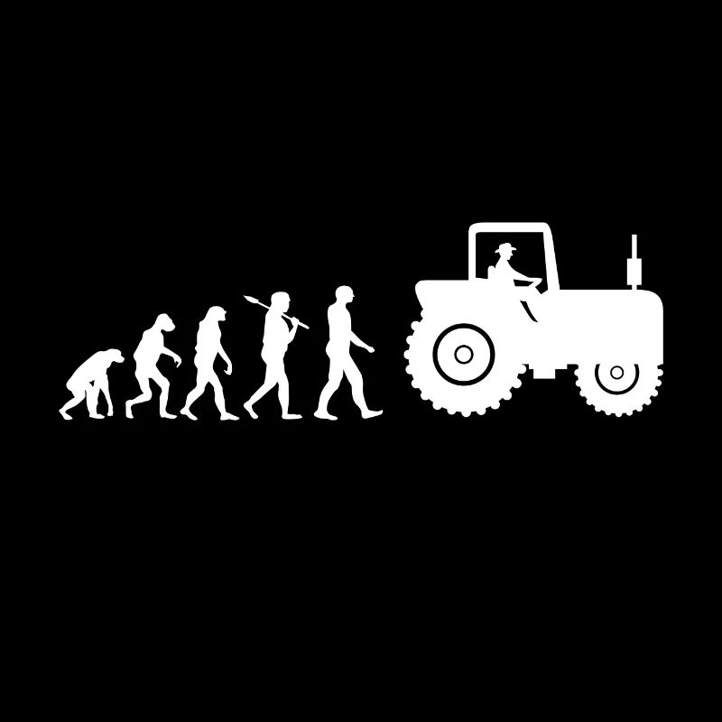 Traktor Landwirtschaft Evolution Geschenk