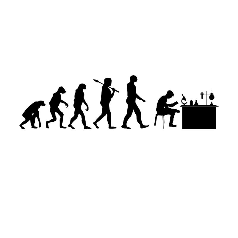 Chemist evolution chemistry gift