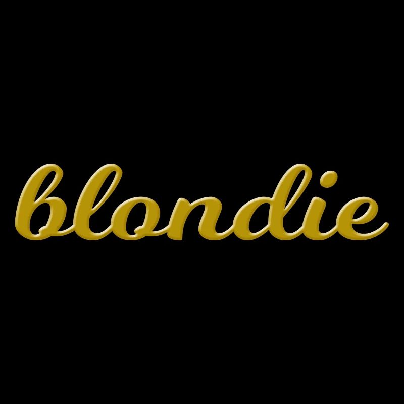 Blondie golden comme idée cadeau pour blondes